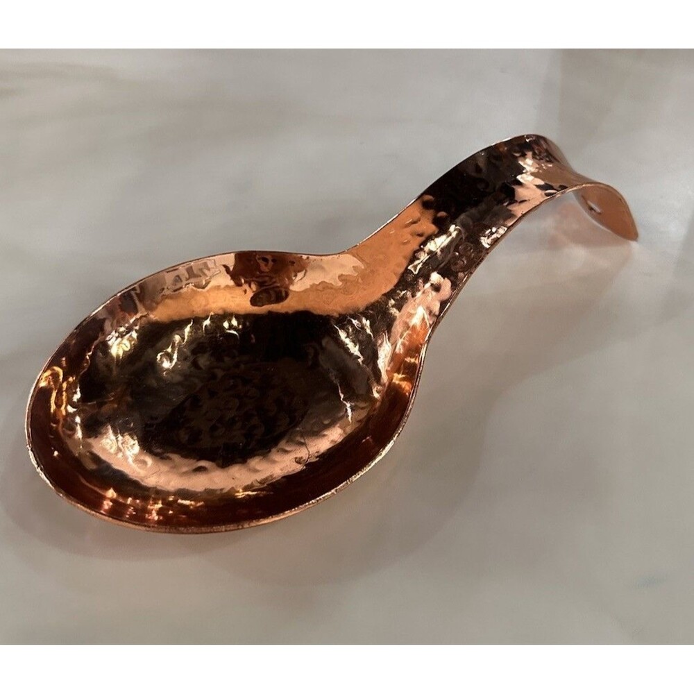 Thirstystone Large Hammered Penny Copper Spoon Rest